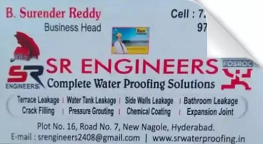 Building Roof Water Leakage Services in Hyderabad  : SR Engineers in New Nagore