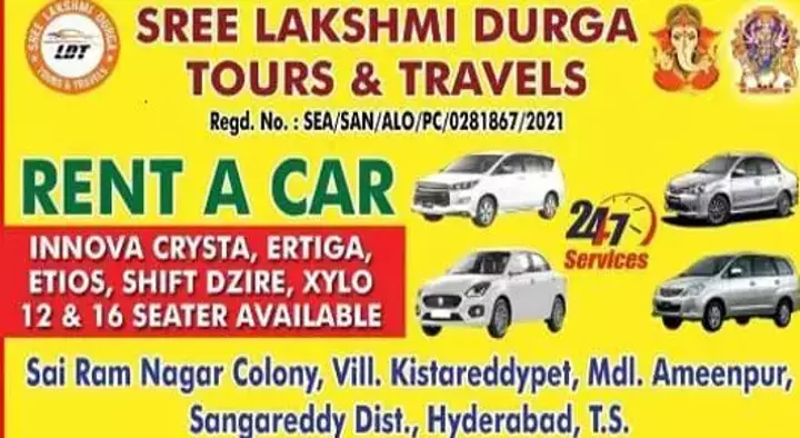 Innova Car Taxi in Hyderabad  : Sree Lakshmi Durga Tours And Travels in Sangareddy