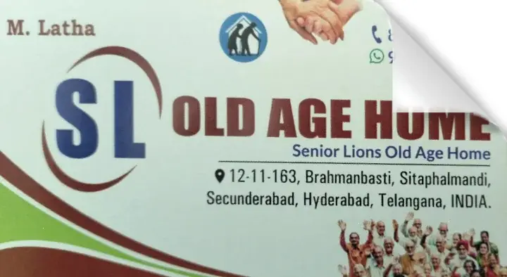 Sl Old Age Homes in Secunderabad, Hyderabad