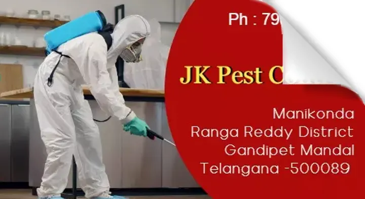 Pest Control For Cockroach in Hyderabad  : JK Pest Control in Gandipet