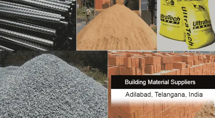 Building Material Suppliers in Adilabad  : Balaji Building Material Supply in Ramnagar
