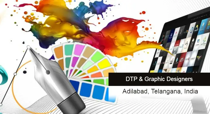 Dtp And Graphic Designers in Adilabad  : Vignesh Dtp and Draphic Desigeners in Gandhi Nagar