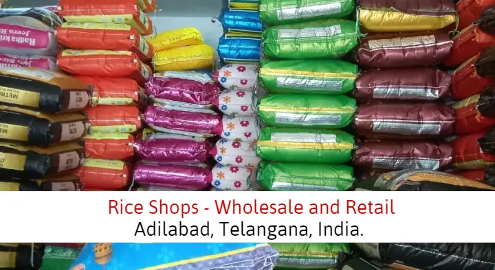 Rice Dealers in Adilabad  : Laxmi Prasanna Rice Shop in Mahalaxmiwada