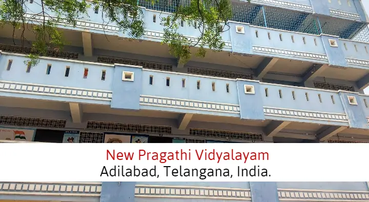 Schools in Adilabad  : New Pragathi Vidyalayam in Shanti Nagar