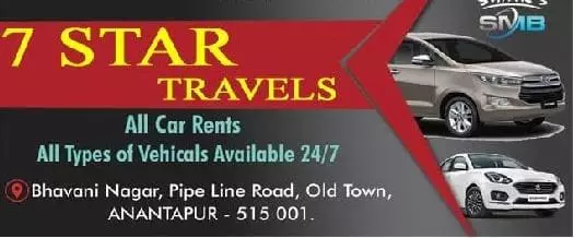 Taxi Services in Anantapur  : Seven Star Travels in Old Town