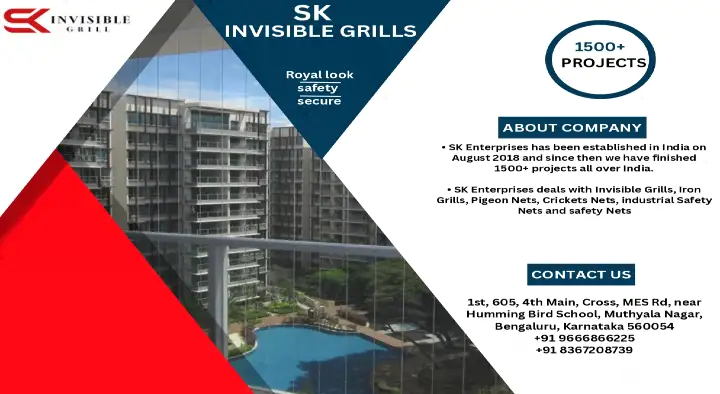 Fencing Products in Bengaluru (Bangalore) : SK Invisible Grills in Muthyala Nagar