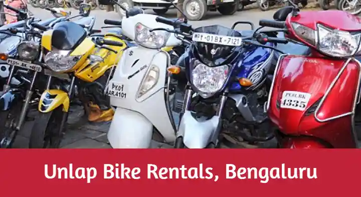 Unlap Bike Rentals in Maruti Nagar, Bengaluru