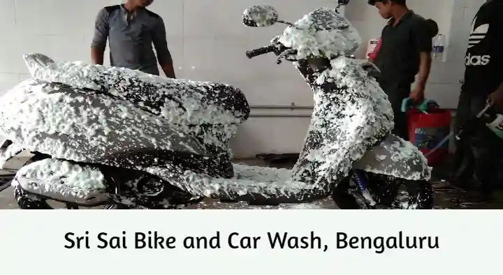 Car And Bike Washing Service in Bengaluru (Bangalore) : Sri Sai Bike and Car Wash in Indira Nagar