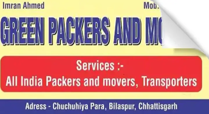 Packers And Movers in Bilaspur  : Green Packers And Movers in Chuchuhiya_Para