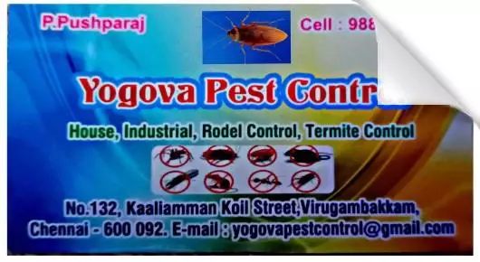 Yogova Pest Control in Kaallamman Koll Street, Chennai