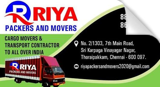 Riya Packers and Movers in Thoraipakkam, Chennai