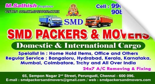 SMD PACKRES AND MOVERS in Perungudi, Chennai