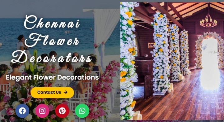 Flower Decorators in Chennai (Madras) : Chennai Flower Decorators in Nandanam