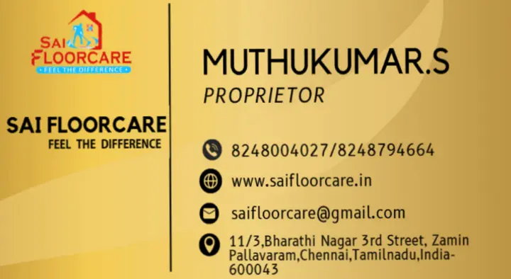 Sai Floor Care in Zamin Pallavaram