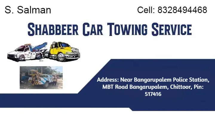 Vehicle Recovery Services in Chittoor  : Shabbeer Car Towing Service in Bangarupalem