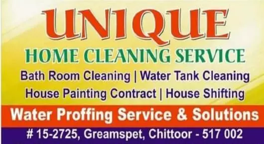 House And Office Cleaning in Chittoor  : Unique Home Cleaning Service in Greamspet