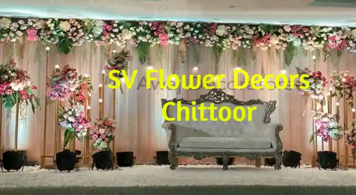 SV Flower Decors in Kuppam, Chittoor
