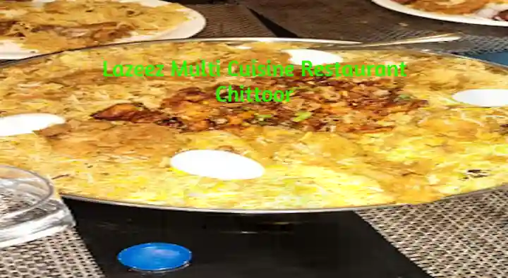 Restaurants in Chittoor  : Lazeez Multi Cuisine Restaurant in Kondamitta