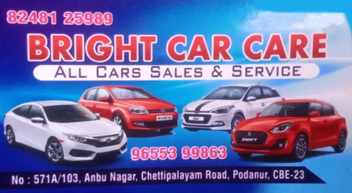 Bright Car Care in Podanur , Coimbatore
