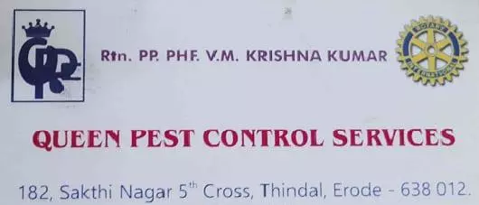 Queen Pest Control Services in Thindal, Erode