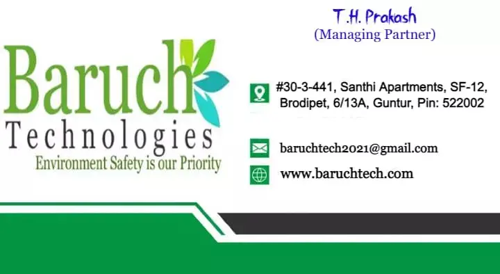 Environmental Monitoring Systems in Guntur  : Baruch Technologies in Brodipet