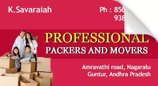 Professional Packers and Movers in Nagaralu, Guntur