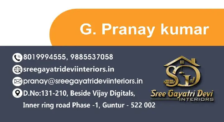 Sree Gayatri Devi Interiors in Inner Ring Road, Guntur