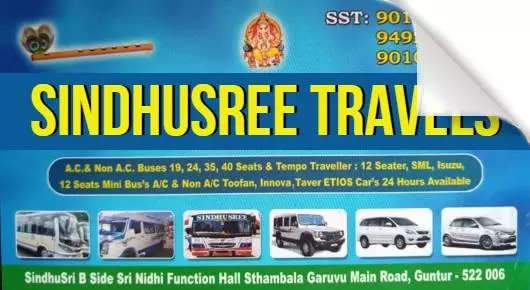 North India Tour Agencies in Guntur  : Sindhu Sree Travels in Stambalagaruvu