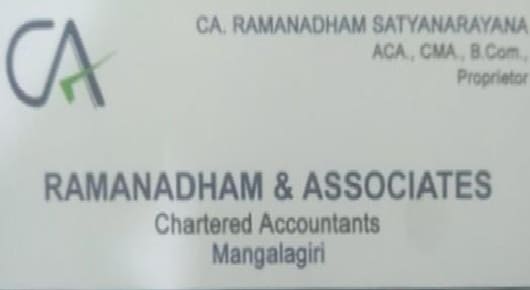 ramanadham and associates chartered accountants near mangalagiri in guntur,Mangalagiri In Visakhapatnam, Vizag