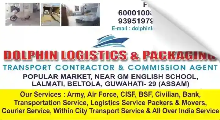 Domestic Courier Services in Guwahati  : Dolphin Logistics and Packaging Transport Contractor and Commission Agent in Beltola