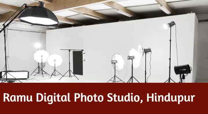 Photo Studios in Hindupur  : Ramu Digital Photo Studio in Kamasalapeta