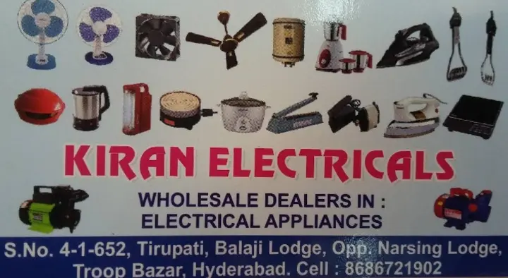 kiran electricals troop bazar in hyderabad,Troop Bazar In hyderabad