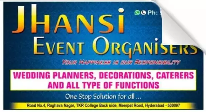 Interior Works And Decorators in Hyderabad  : Jhansi Event Organisers in Meerpet Road