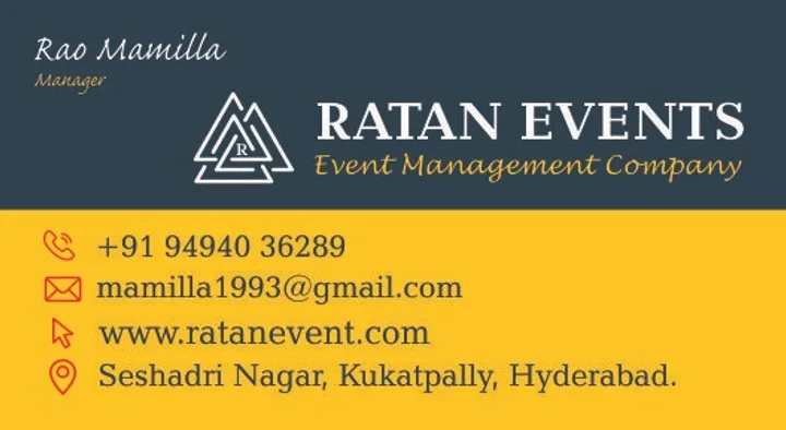 Ratan Events in Kukatpally, Hyderabad