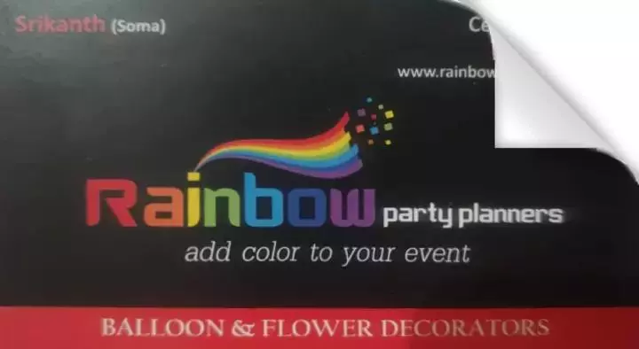 Tattoo Studio in Hyderabad  : Rainbow Party Planners in Kukatpally