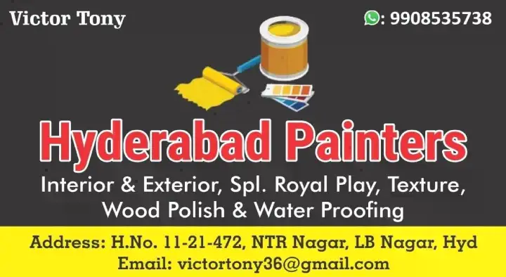 Wall Putty And Painting Works in Hyderabad  : Hyderabad Painters in LB Nagar
