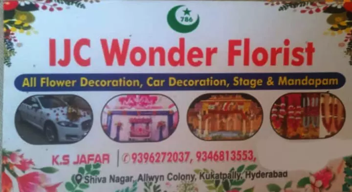 Balloon Decorators And Twister in West_Godavari  : IJC Wonder Florist in Kukatpally