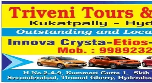 Toyota Etios Car Taxi in Hyderabad  : Triveni Tours And Travels in Tirumal Gherry