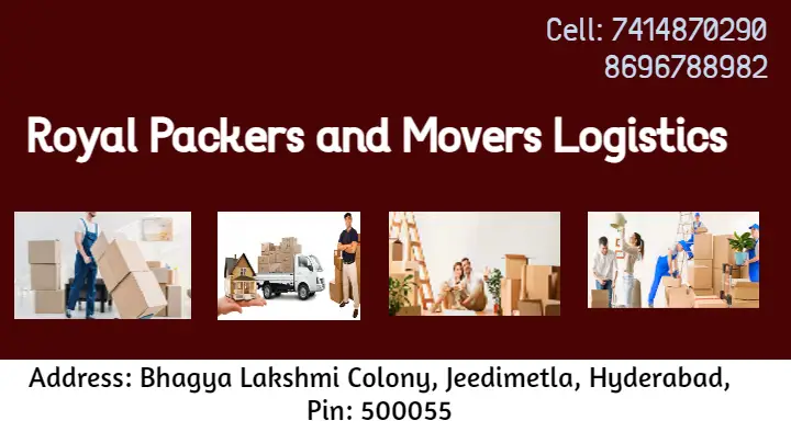 Royal Packers and Movers Logistics in Jeedimetla, Hyderabad