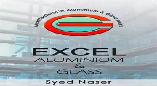Tuffun Glass Art in Hyderabad  : Excel Aluminium and Glass in Shaikpet