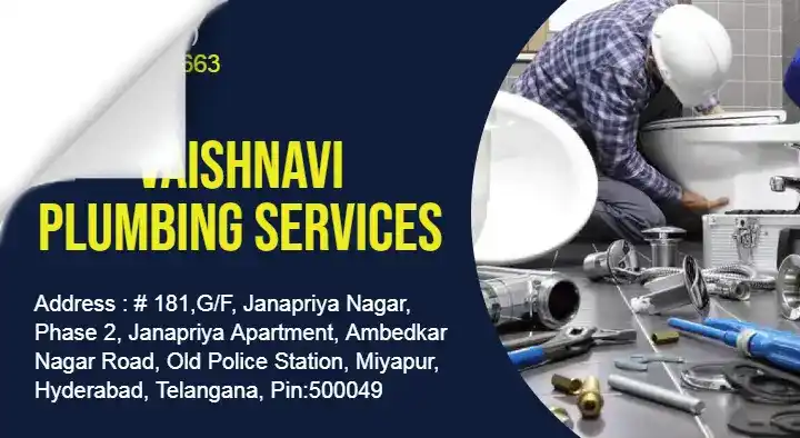 Plumbing Works in Hyderabad  : Vaishnavi Plumbing Service in Miyapur