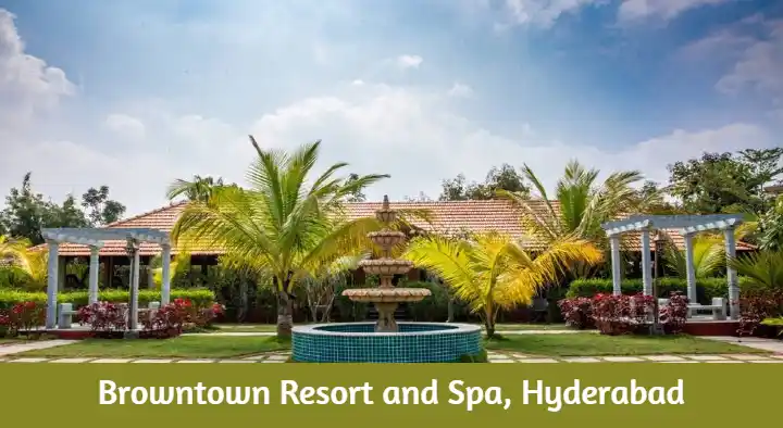 Browntown Resort and Spa in Moinabad, Hyderabad