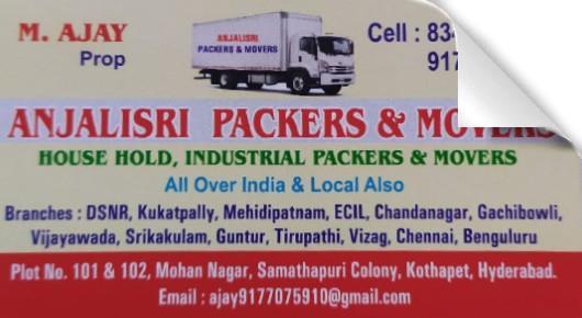 Anjalisri Packers and Movers in Kothapet, Hyderabad