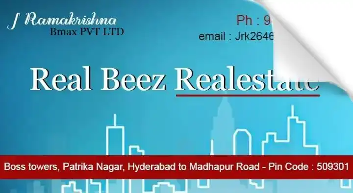 Open Plots in Hyderabad  : Real Beez Real Estste in Madhapur