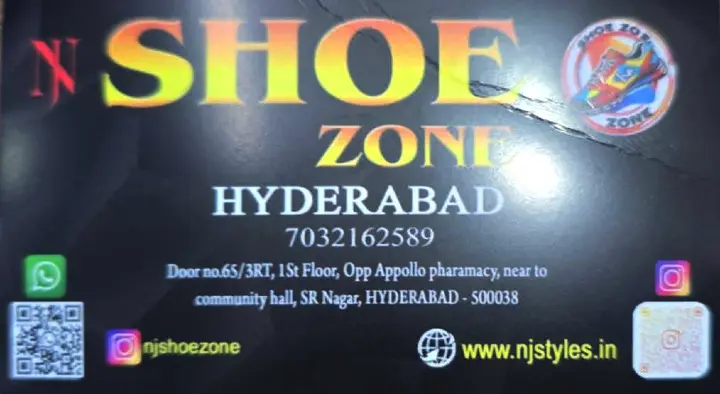 Shoe Zone Hyderabad in SR Nagar