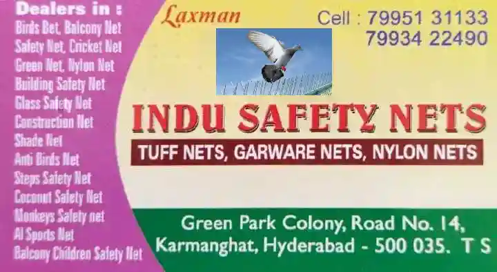 Safety Nets in Hyderabad  : Indu Safety Nets in Karmanghat