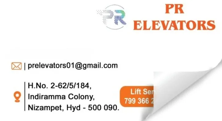 Elevator Services in Hyderabad  : PR Elevators in Nizampet