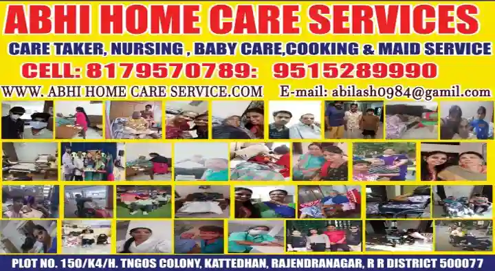 Elder Care Service in Hyderabad  : Abhi Home Care Services in Kattedhan