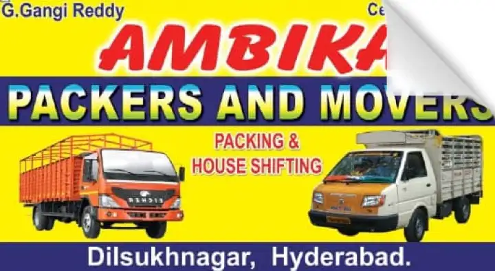 Ambika Packers and Movers in Dilsukh Nagar, Hyderabad