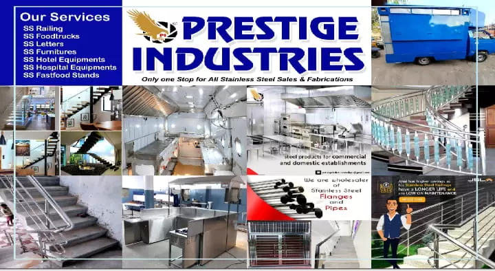 Aluminium Doors And Windows Dealers in Kadapa  : Prestige Industries in Almaspet